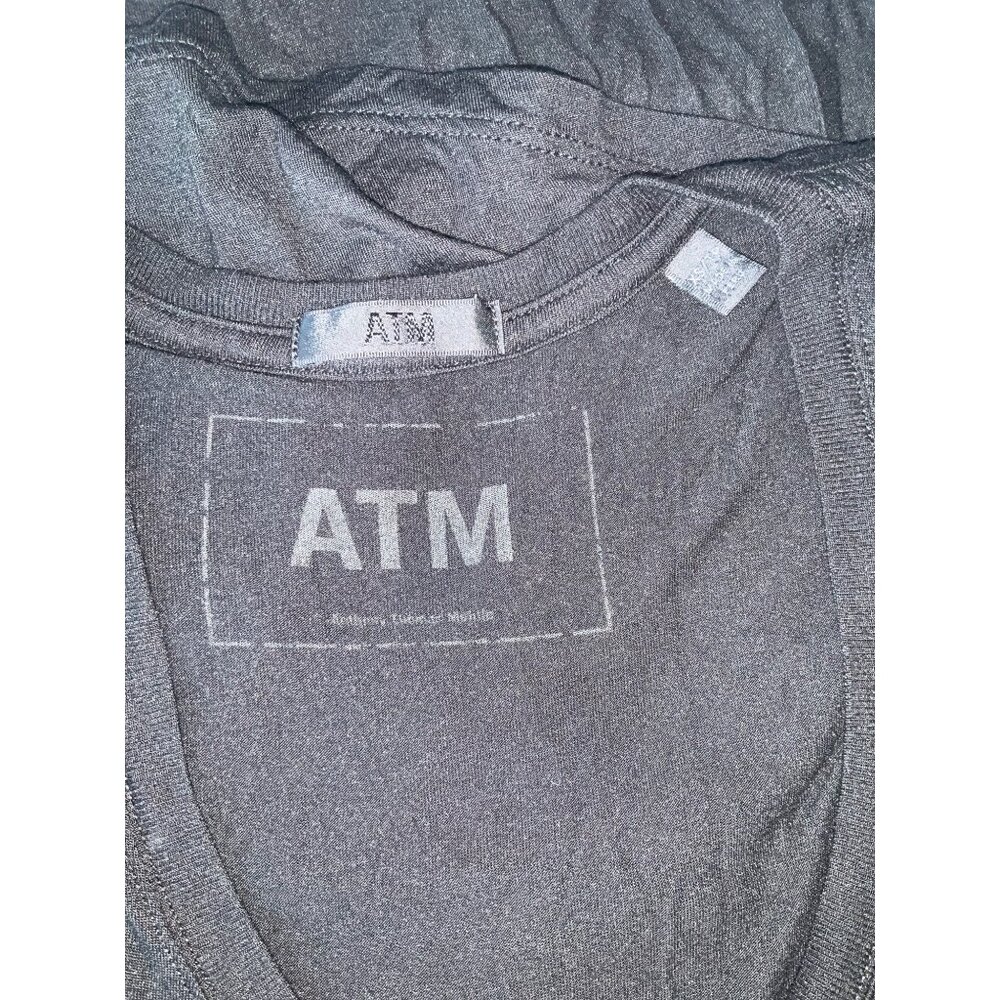 ATM Women's Black Sleeveless Scoop Neck Top Size XS - Picture 5 of 5